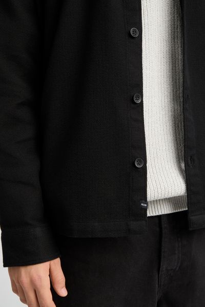 Surchemise unie en jacquard tricot