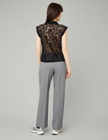 Pantalon tailleur droit