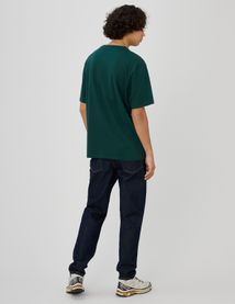 T-shirt broderie poitrine