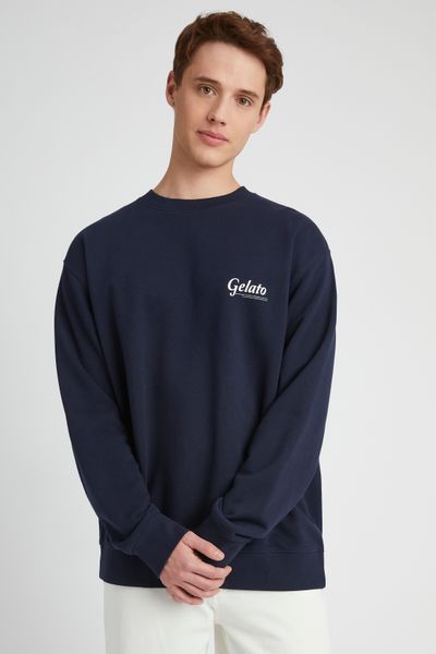 Sweat imprimé devant dos