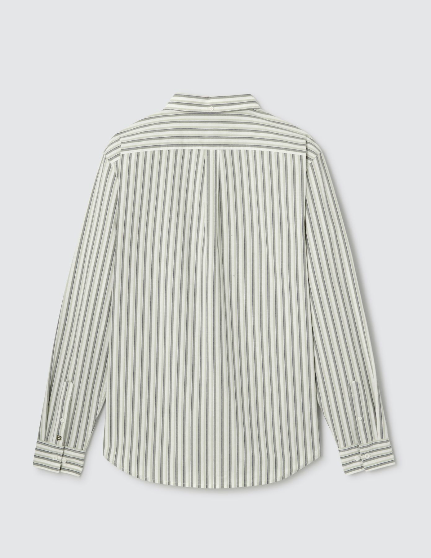 Chemise rayée droite