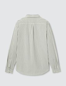 Chemise rayée droite