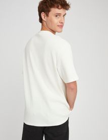 T-shirt texturé