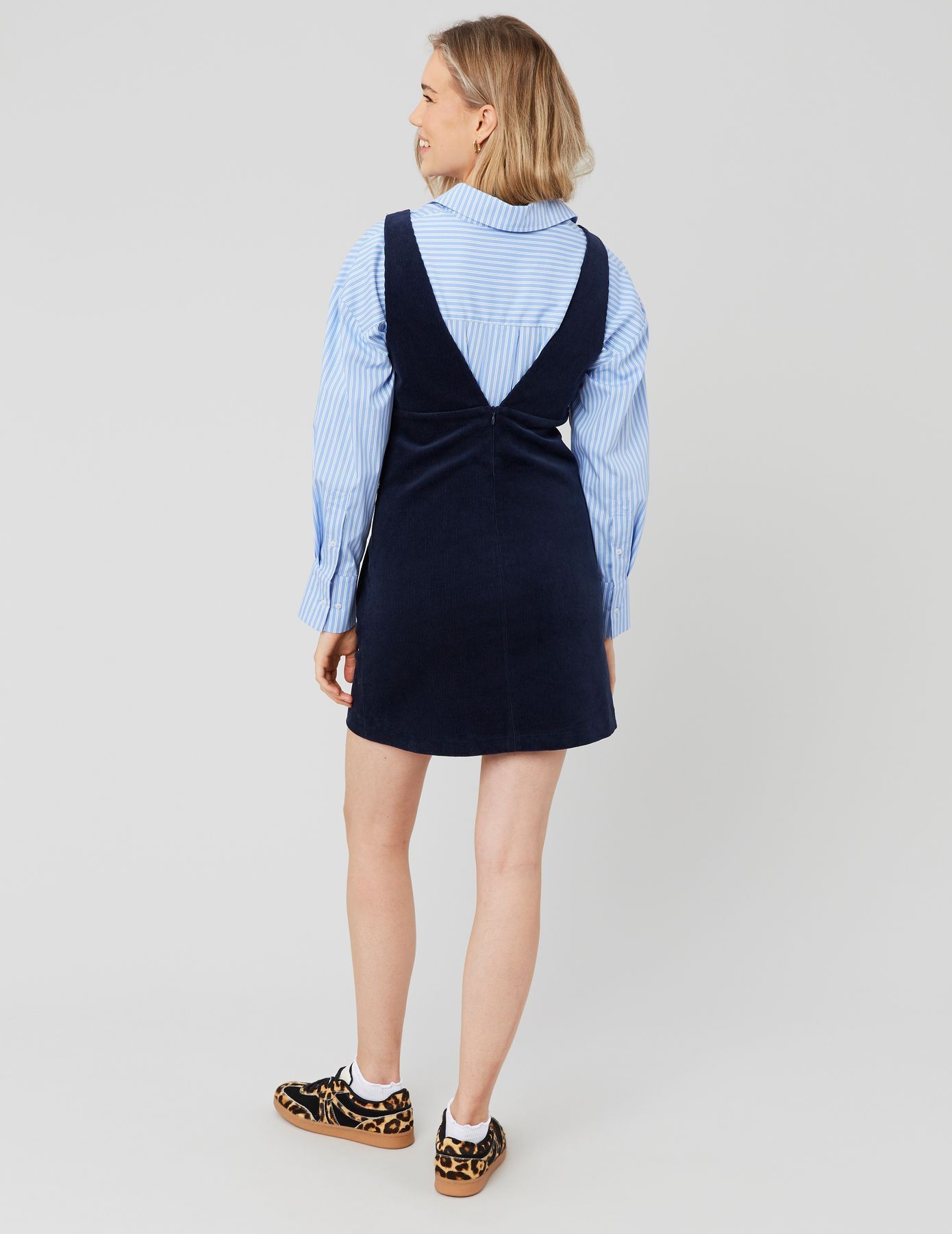 Robe chasuble velours