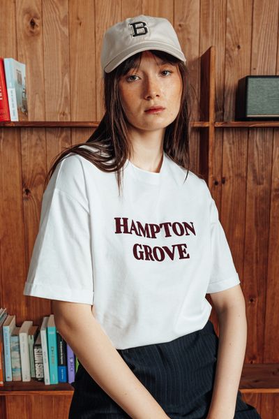 T-shirt imprimé flock
