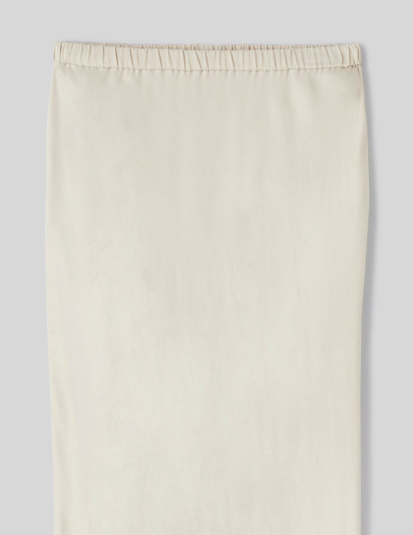 Jupe longue satin