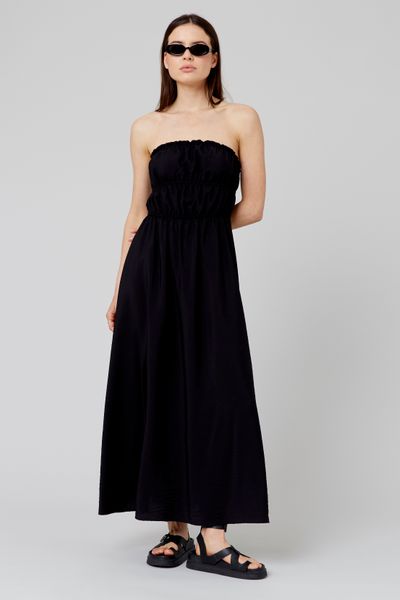 Robe longue bustier
