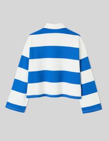 T-shirt col polo ray&eacute;