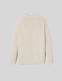 Pull col rond en maille