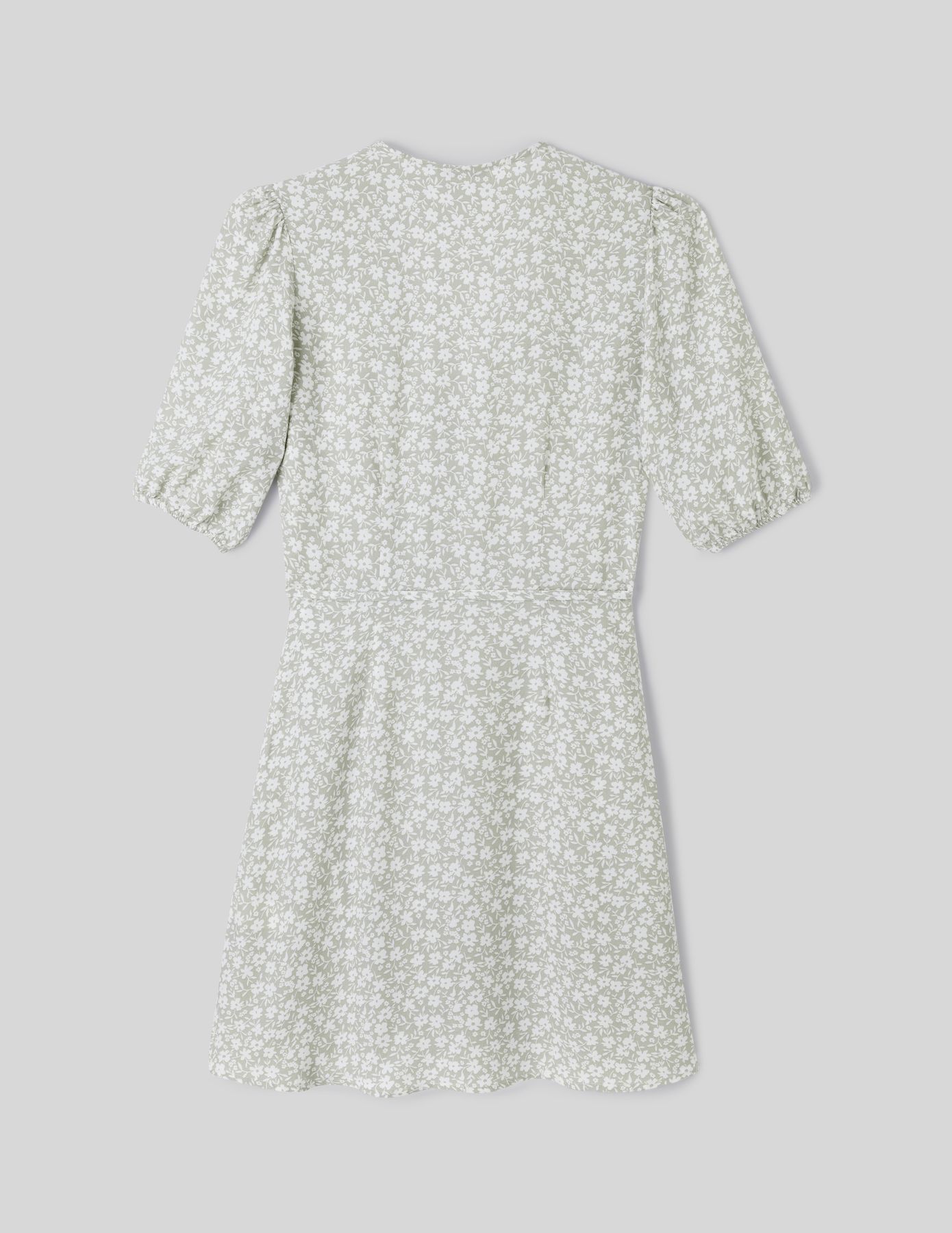 Robe cache coeur imprimée floral