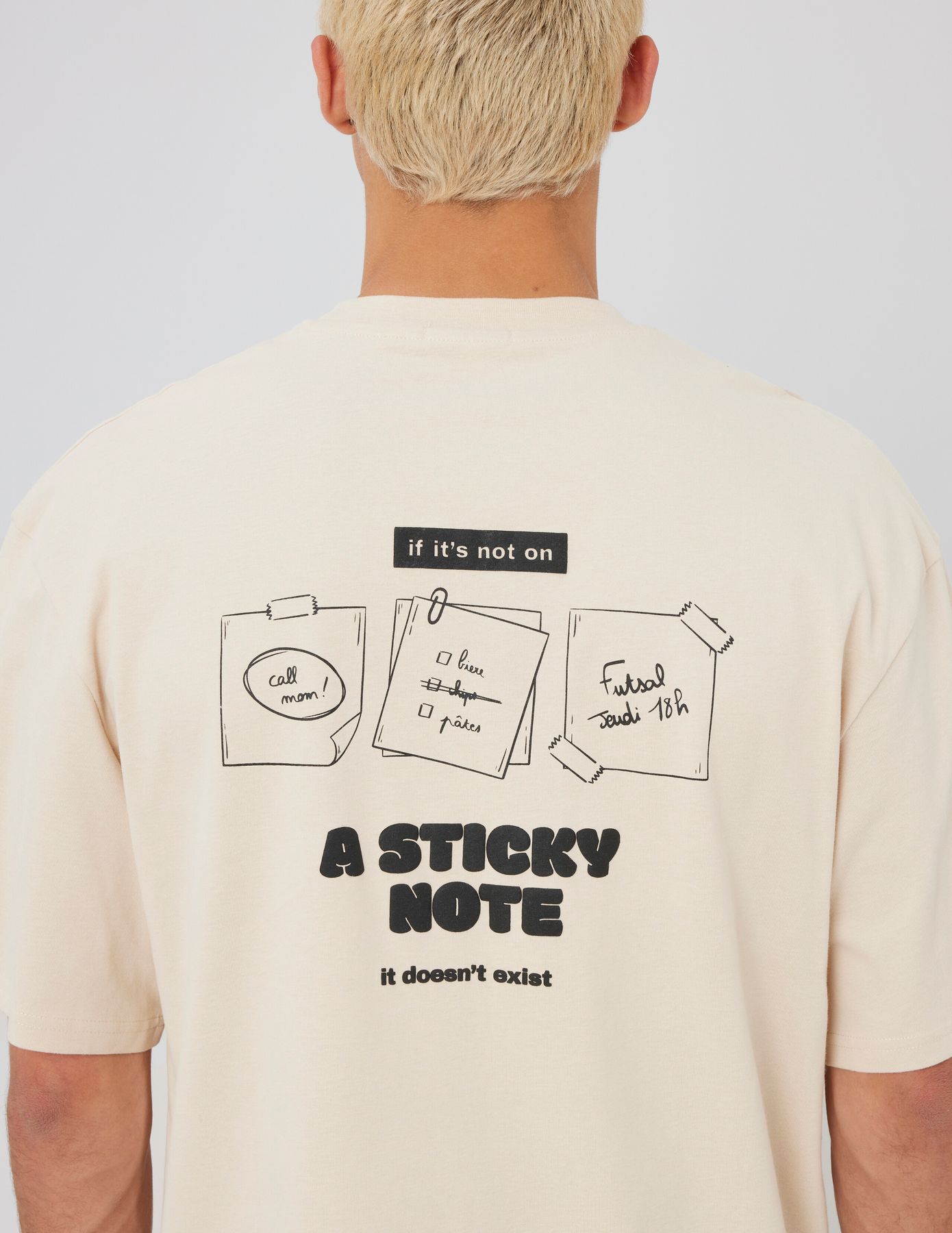 T-shirt imprimé soft touch