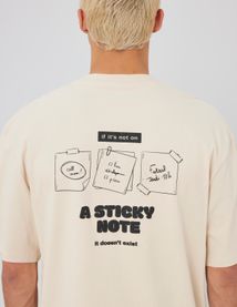T-shirt imprimé soft touch