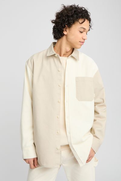 Surchemise unie patch