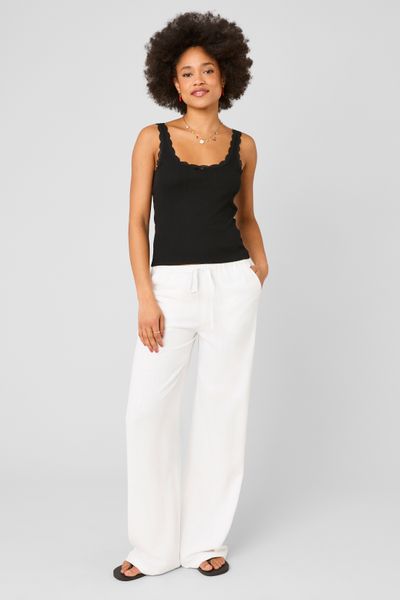 D&eacute;bardeur bords en dentelle avec n&oelig;ud