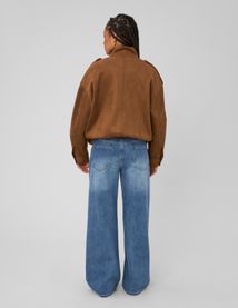 Blouson su&eacute;dine