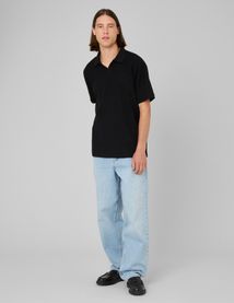 Polo maille c&ocirc;tel&eacute;e