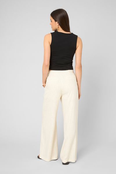 Pantalon fluide ray&eacute;