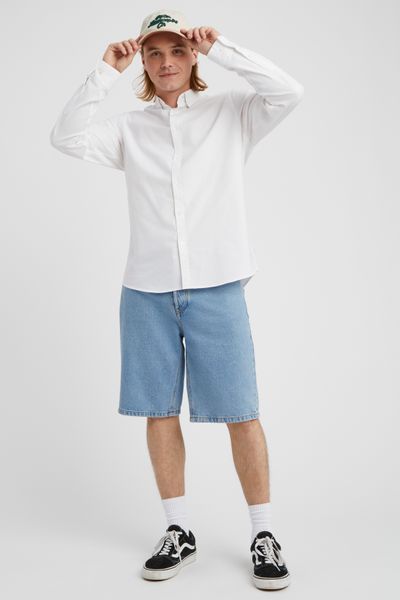 Chemise unie ajustée