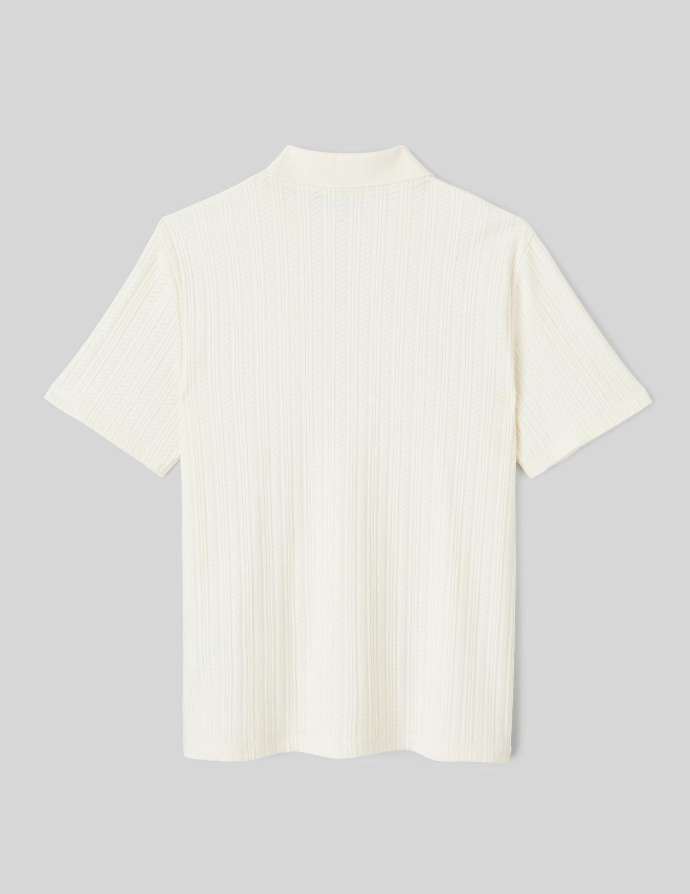 Polo matière fantaisie