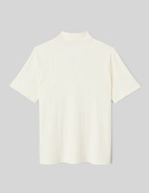 Polo matière fantaisie