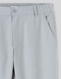 Pantalon de ville coton lin