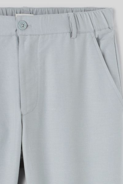 Pantalon de ville coton lin