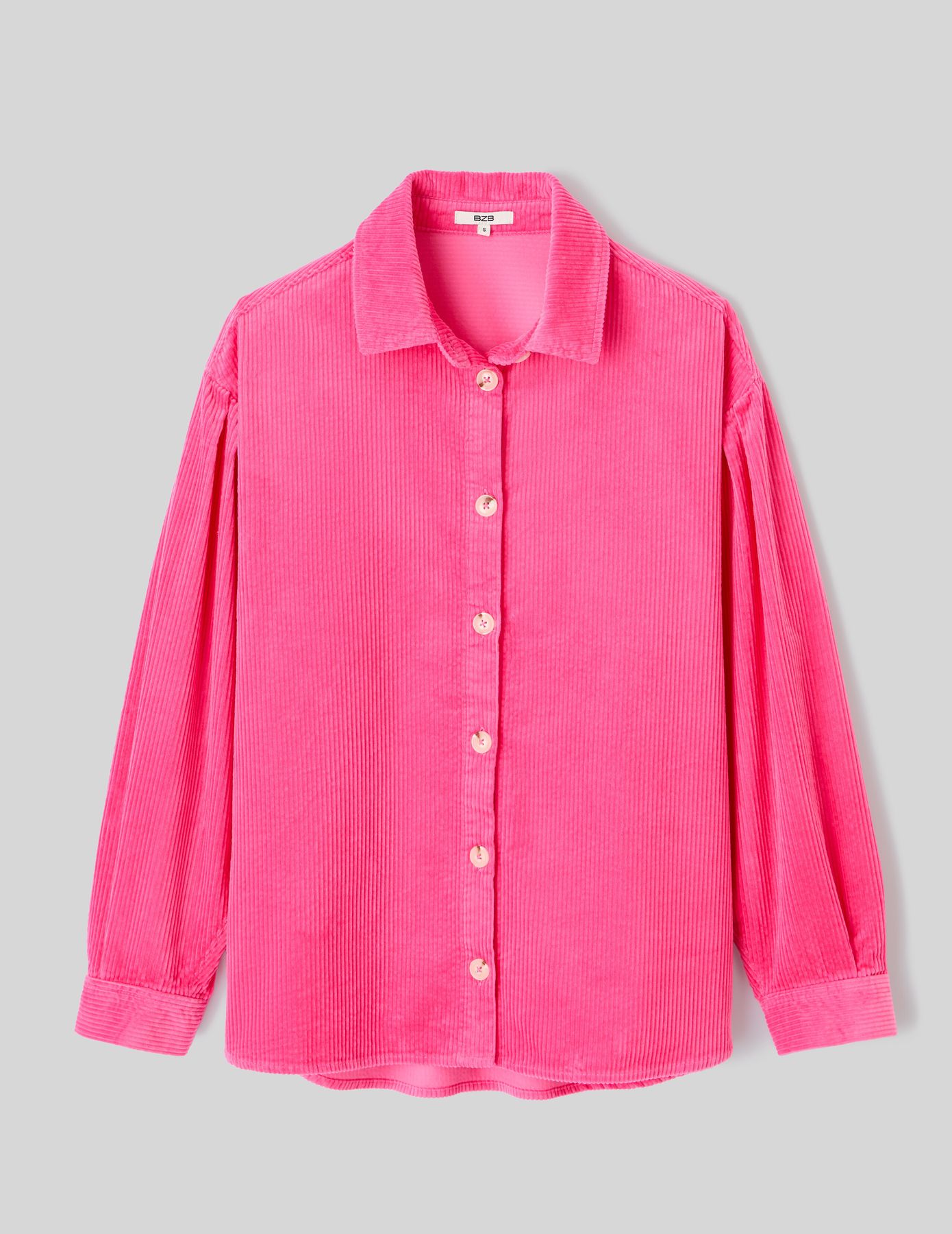 Surchemise en velours côtelé