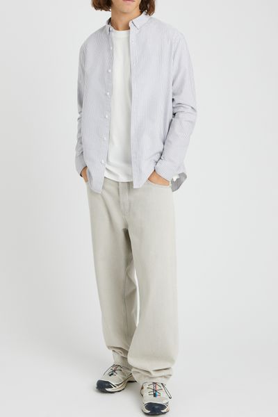 Chemise ray&eacute;e droite