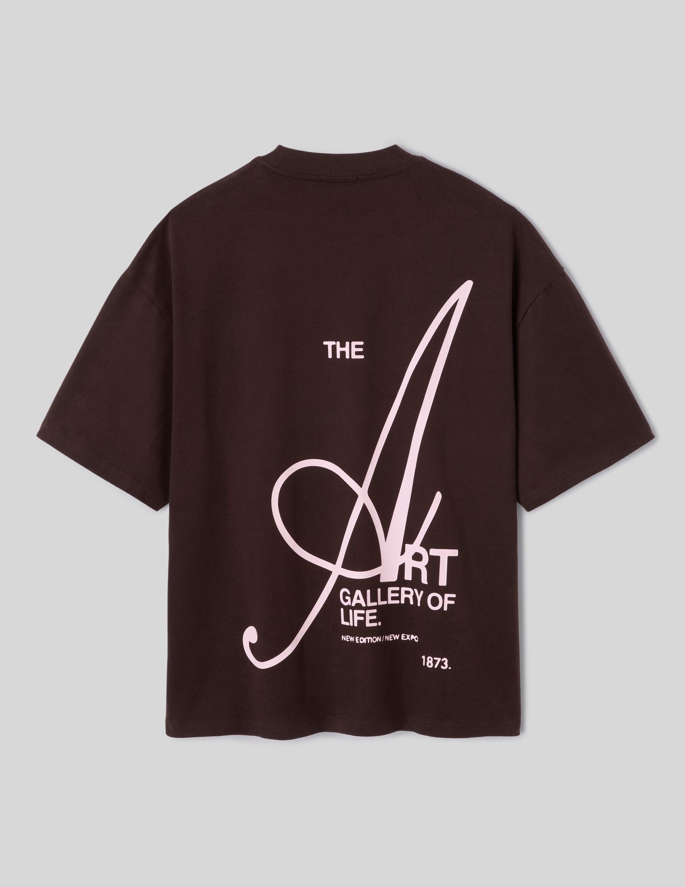 T-shirt &eacute;pais imprim&eacute; devant / dos