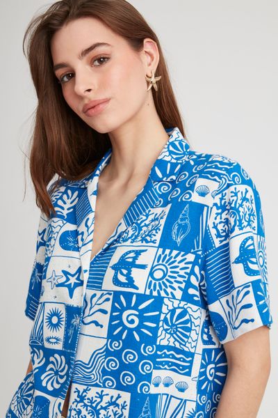 Chemise imprimée