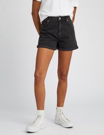 Short en jean mom fit