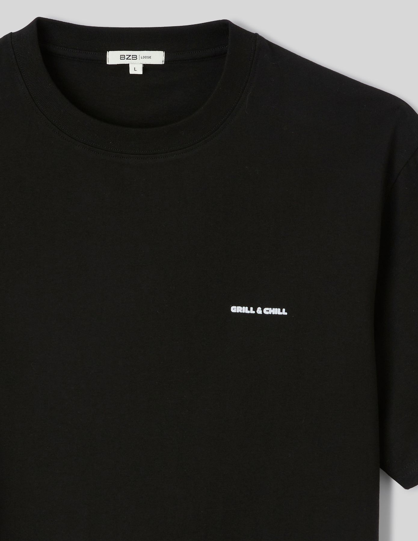 T-shirt imprim&eacute; poitrine