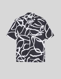 Chemisette imprim&eacute;e fluide