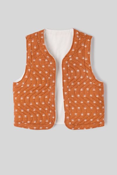 Veste sans manches réversible