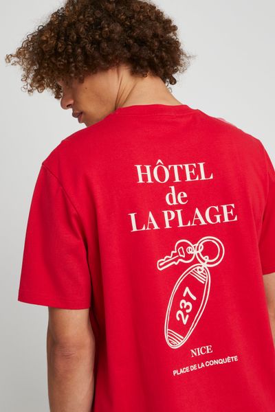 T-shirt imprimé devant dos