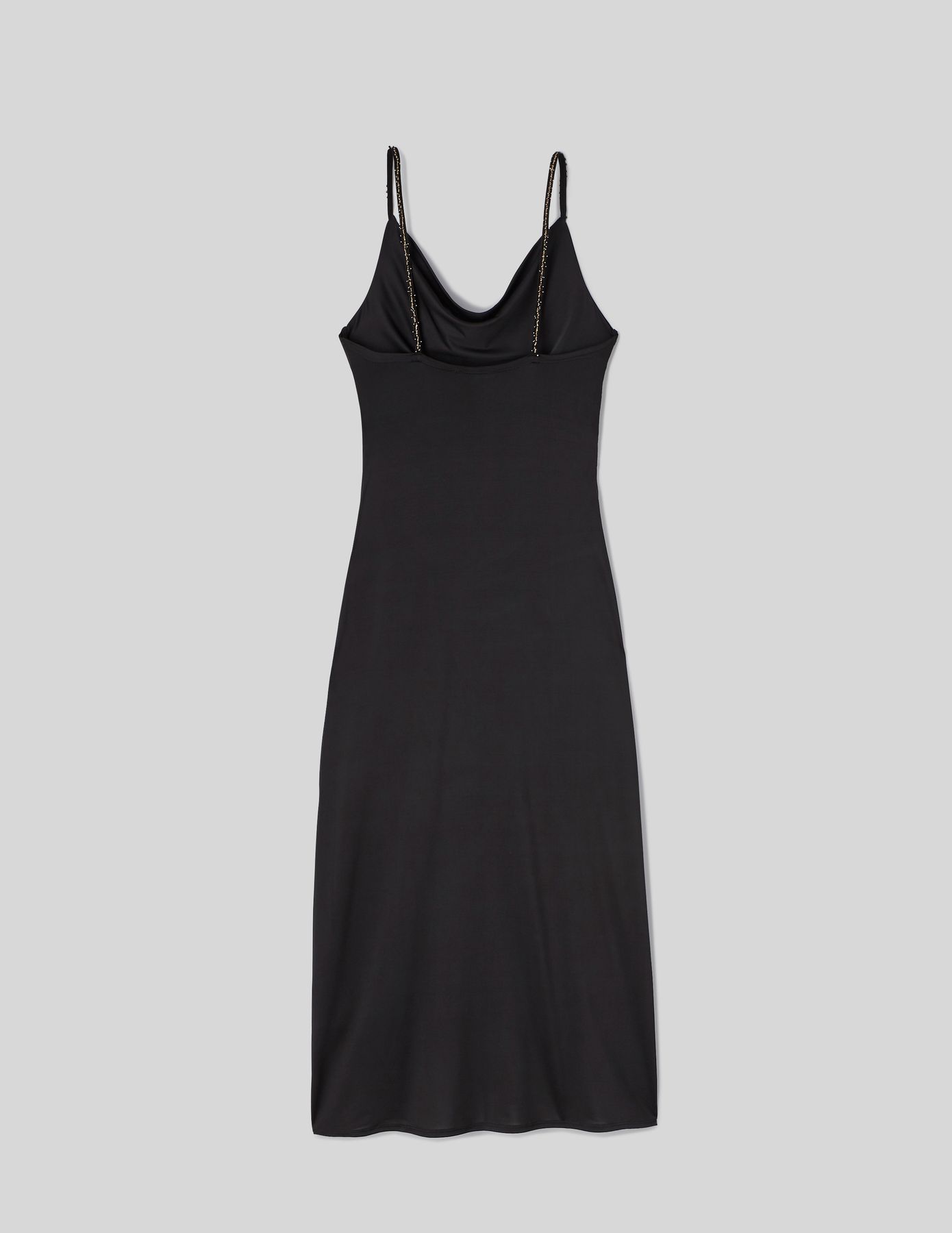 Robe longue col bénitier