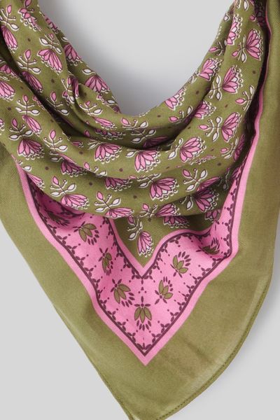 Grand foulard en coton