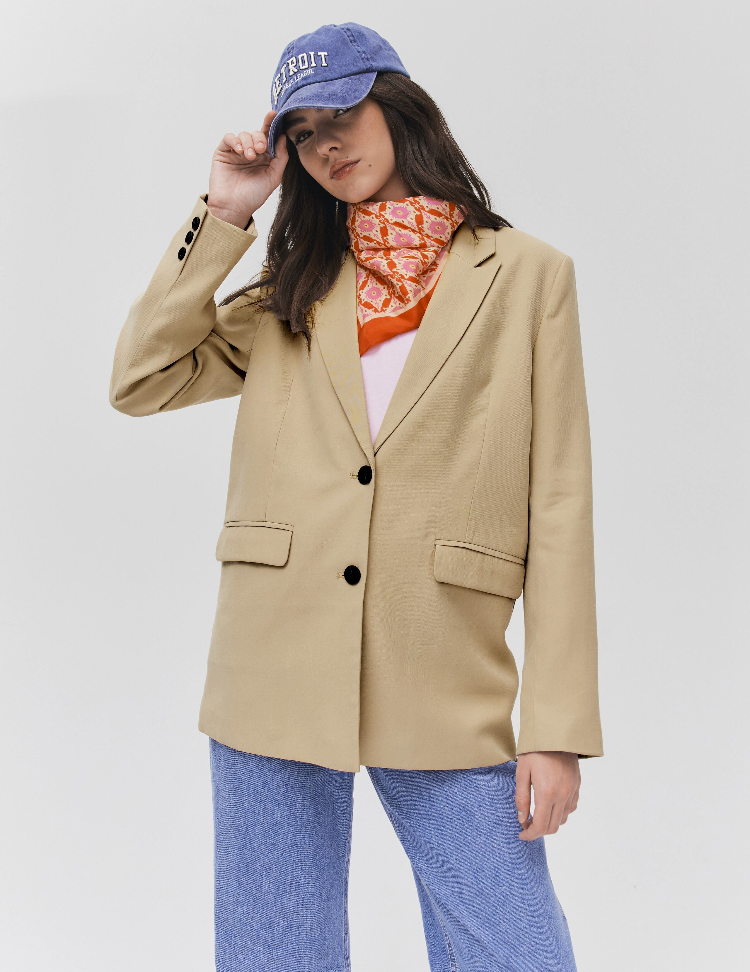 Blazer Marron Femme BZB