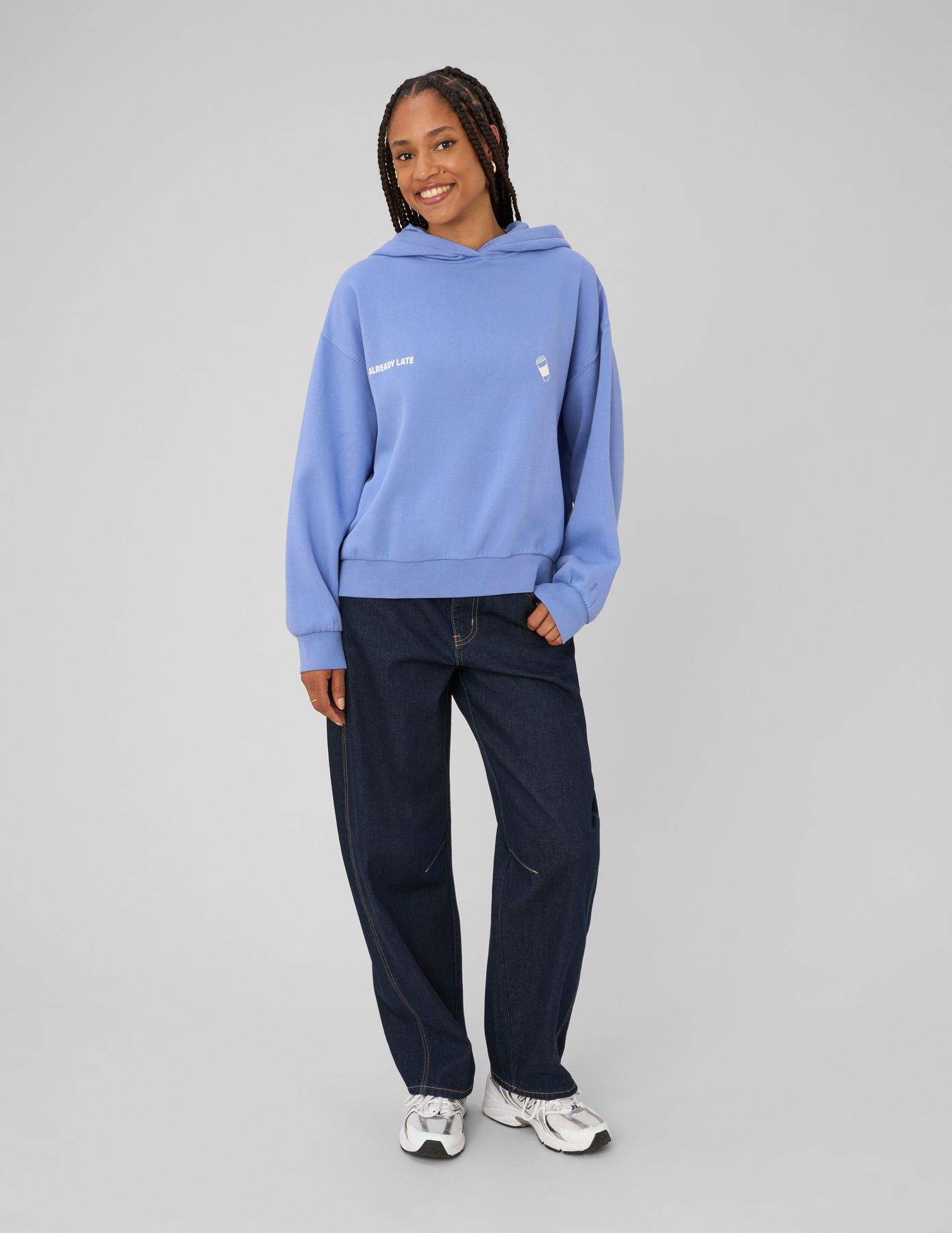 Sweat &agrave; capuche imprim&eacute;