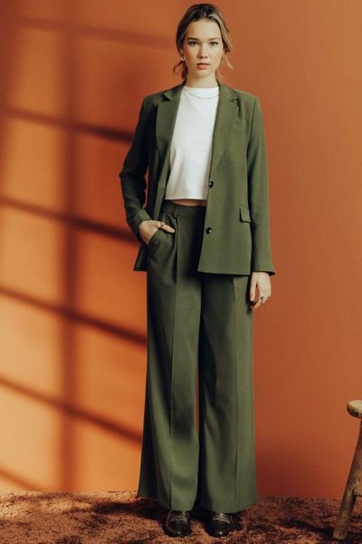 Pantalon à pinces