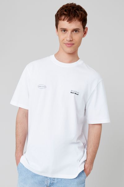 T-shirt imprimé devant dos
