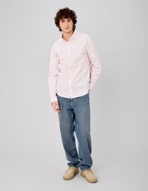Chemise oxford ray&eacute;e