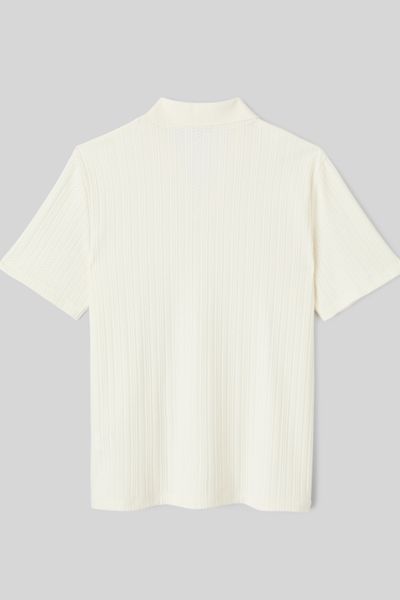 Polo matière fantaisie