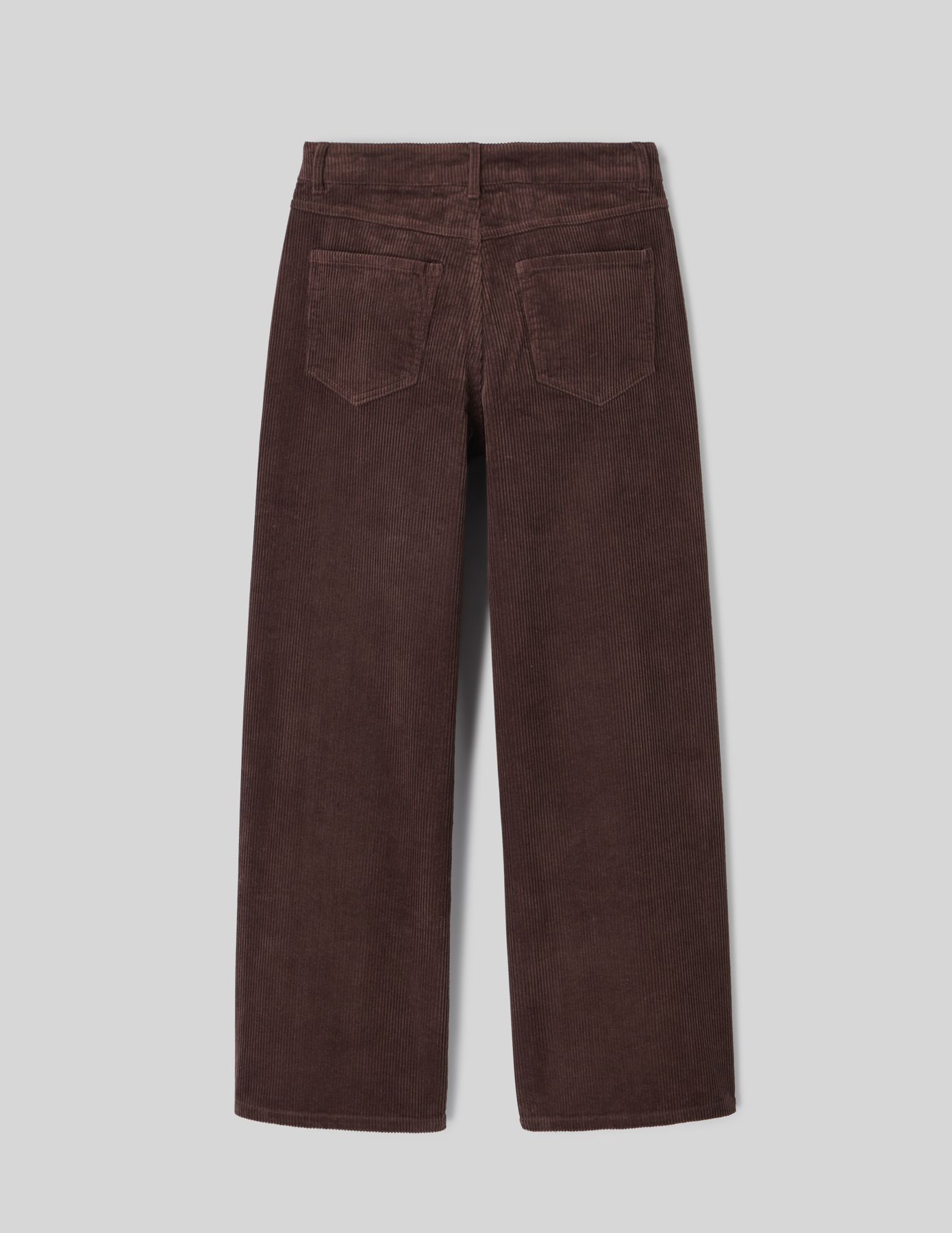 Pantalon wide leg velours