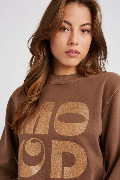 Sweat col rond paillet&eacute;