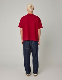 T-shirt boxy poche