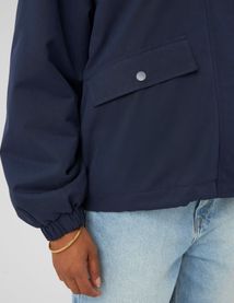 Blouson col duveteux
