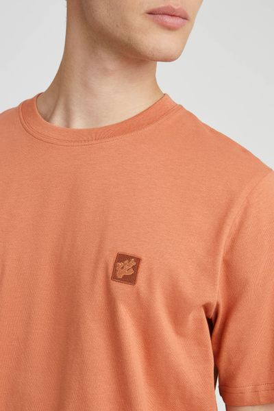 T-shirt broderie poitrine