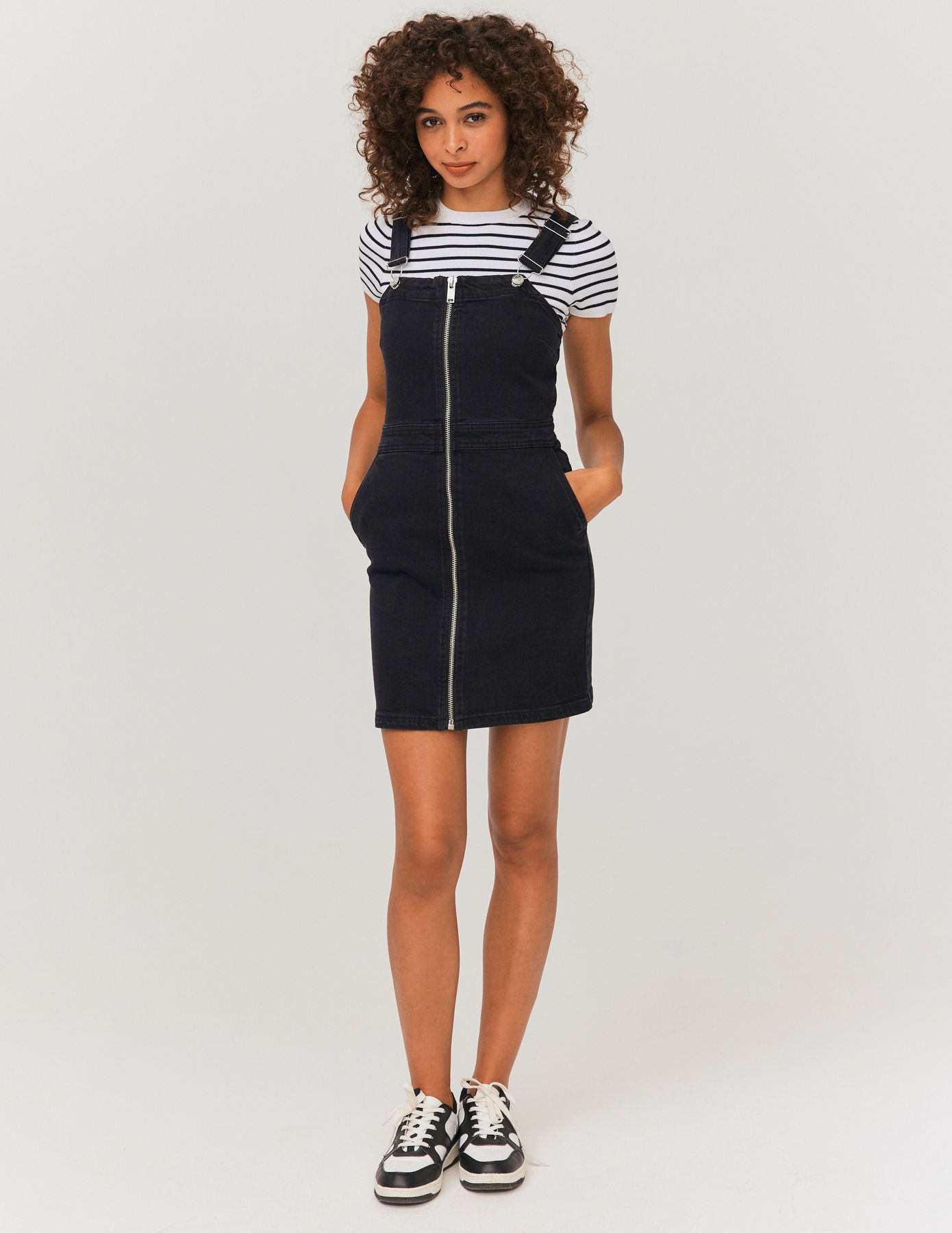 Robe chasuble en jean