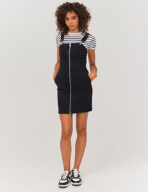 Robe chasuble en jean